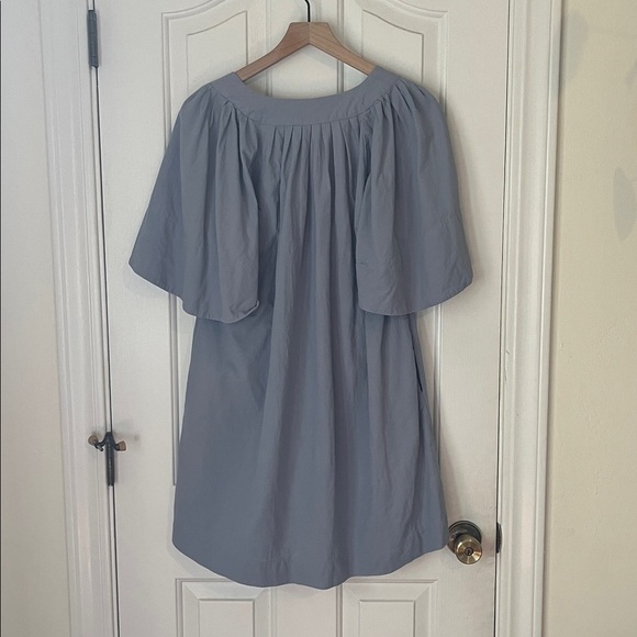 Tuckernuck x Pomander Place | Finley Flutter Sleeve Dress Slate Blue XS Classic - Picture 5 of 13